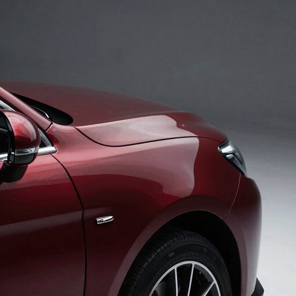 Automotive background plate